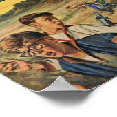 De buitenste begrenzingen 50s  komiek poster (Hoek)