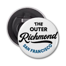 De buitenste Richmond Button Flesopener