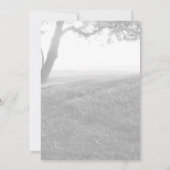 De buitenste Schadde Zwarte & Witte Band sparen de Save The Date (Achterkant)