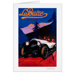 De Buize Lyon Vintage PosterEurope