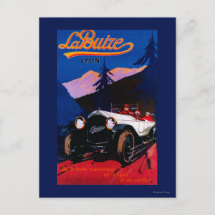 De Buize Lyon Vintage PosterEurope Briefkaart