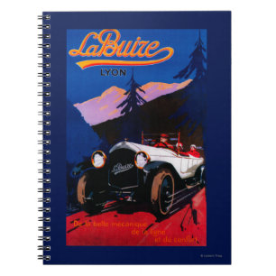 De Buize Lyon Vintage PosterEurope Notitieboek