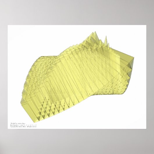 De bull - Programmatische uitdrukking Poster (Voorkant)