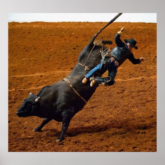 De bull Rider Poster (Voorkant)