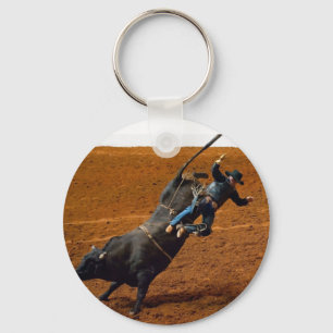 De bull Rider Sleutelhanger