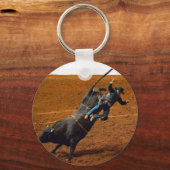 De bull Rider Sleutelhanger (Voorkant)