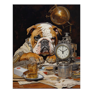 De Bulldog 001 - Odessa Leyendecker Perfect Poster