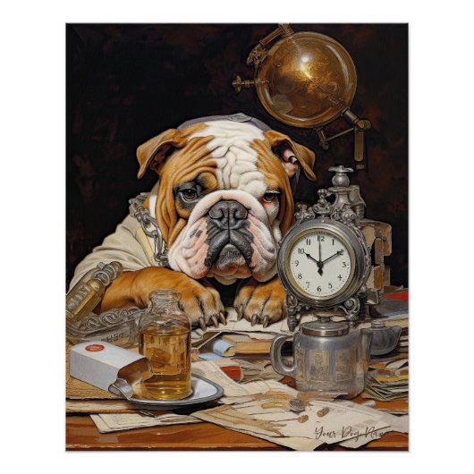 De Bulldog 001 - Odessa Leyendecker Perfect Poster (Voorkant)
