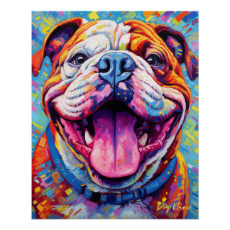 De Bulldog 001 - Zetton Ziana Perfect Poster
