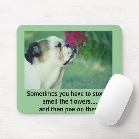 De Bulldog en het Roos Muismat (Met muis)