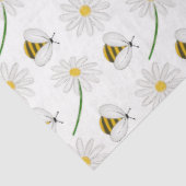 De Bumble Bee en Honey Serie Ontwerp 5 Tissuepapier (Detail)