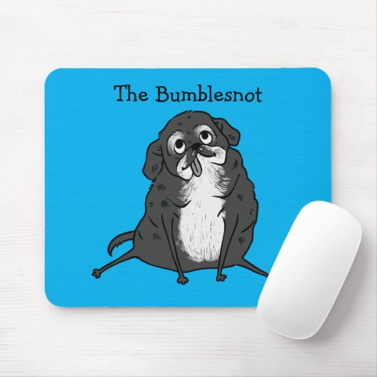 De Bumblesnot Book Mousepad Muismat (Met muis)