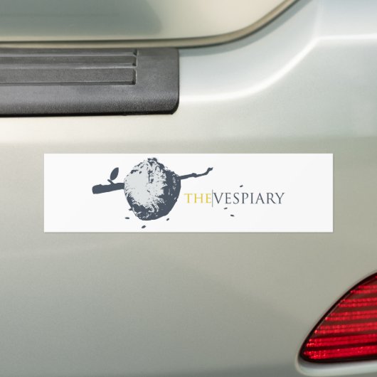 De Bumpersticker (Op auto)