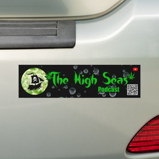 De Bumpersticker Hoge Zeeen Podcast (Op auto)