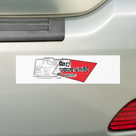 De Bumpersticker Mama Suki (Op auto)