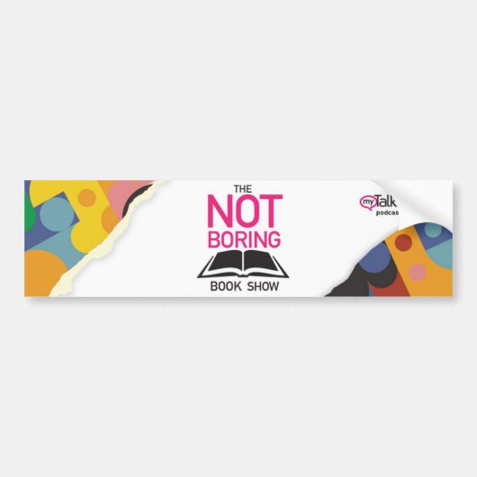 De Bumpersticker Niet Boek Show Boring (Voorkant)
