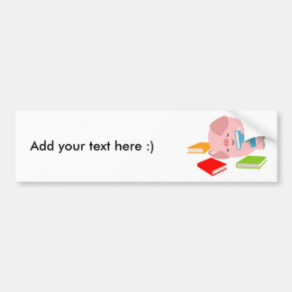 De Bumpersticker van de Kleine Boekenomslag (Carto