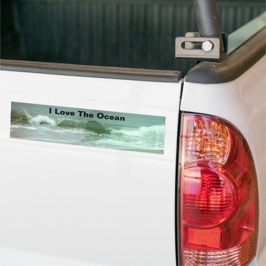 De Bumpersticker van de oceaan (Op Truck)