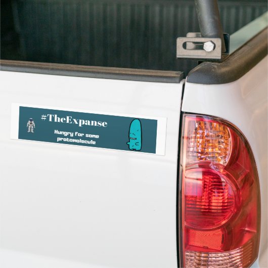 De Bumpersticker van de Uitbreiding (Op Truck)