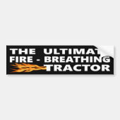 De Bumpersticker van de ultieme brandvertrager (Voorkant)