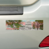 De  Bumpersticker van het Amerikaanse Capitool (Op auto)