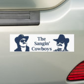 De Bumpersticker van Sangin'Cowboys (Op auto)