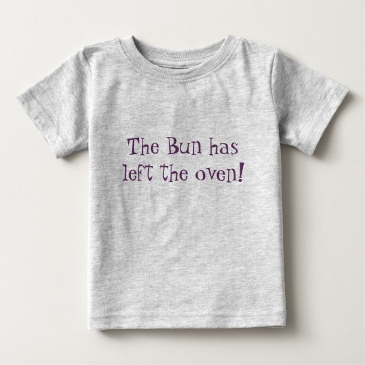 De Bun heeft de oven verlaten. (Voorkant)