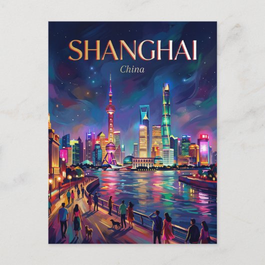 De Bund China Briefkaart (Voorkant)