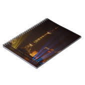 De Bund (waterfront) in Shanghai. Kijken Notitieboek (Linkerzijde)