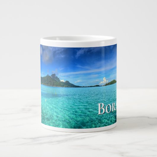 De bungalows van Bora Bora Grote Koffiekop (Voorkant)