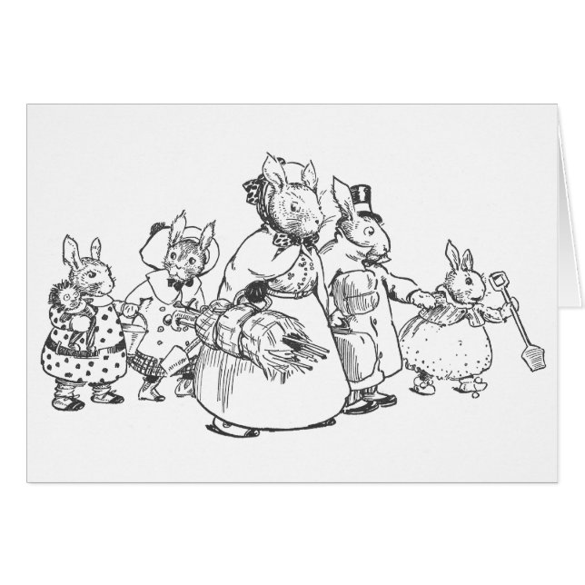 De Bunnies voor Vacatie (Voorkant Horizontaal)