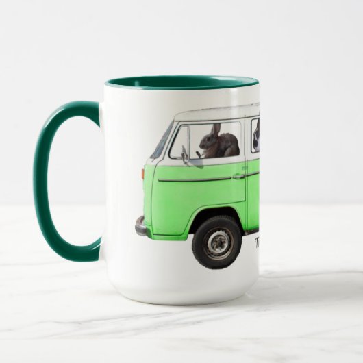 De Bunny Bus Mok Green (Links)