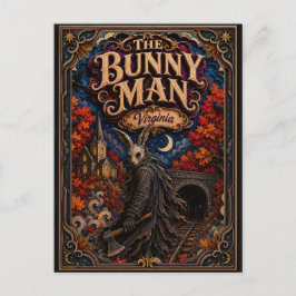 De Bunny Man Virginia Popcut Legenden Briefkaart