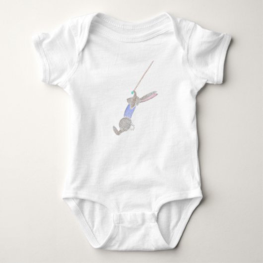 De Bunny op de vliegende Trapeze Romper (Voorkant)