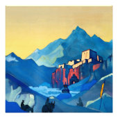 “De Burcht van de Geest” door Nicholas Roerich Foto Afdruk (Voorkant)