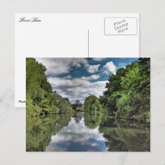 De Bure Wroxham tot Coltishall Briefkaart (Voorkant / Achterkant)