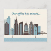 De bureaus van de douane hebben Modern Veldlijn va Aankondigingskaart (Voorkant)