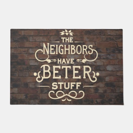 De buren hebben beter werk deurmat (Voorkant)