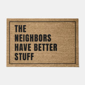De buren hebben beter werk deurmat (Voorkant)