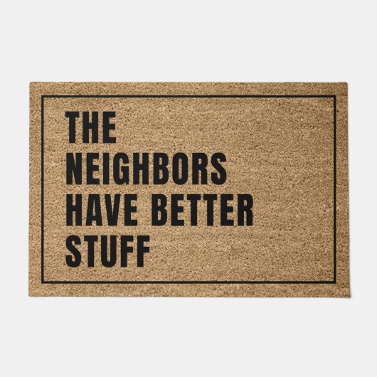 De buren hebben beter werk deurmat (Voorkant)