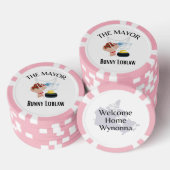 De burgemeester poker chips (Opstapeling)