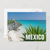 De burgemeester ruikt naar het strand in Tulum Briefkaart (Voorkant / Achterkant)