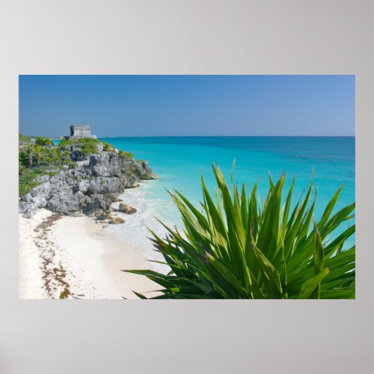 De burgemeester ruikt naar het strand in Tulum Poster (Voorkant)