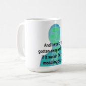 De burgemeester spreekt koffiemok (Voorkant links)