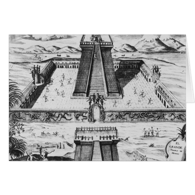 De burgemeester van Templo in Tenochtitlan (Voorkant Horizontaal)