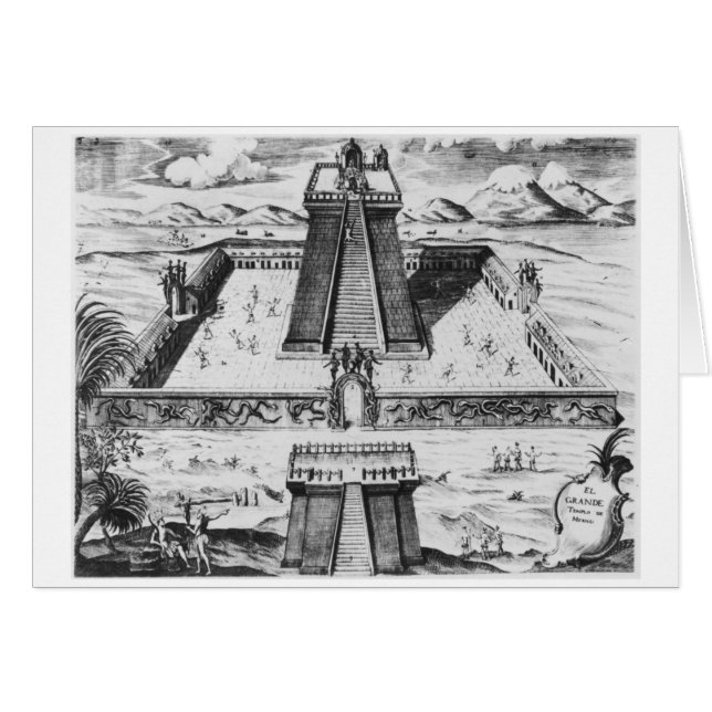 De burgemeester van Templo in Tenochtitlan (Voorkant Horizontaal)