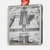 De burgemeester van Templo in Tenochtitlan Metalen Ornament (Links)