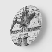 De burgemeester van Templo in Tenochtitlan Ronde Klok (Hoek)