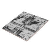 De burgemeester van Templo in Tenochtitlan Tegeltje (Zijkant)