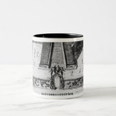 De burgemeester van Templo in Tenochtitlan Tweekleurige Koffiemok (Center)